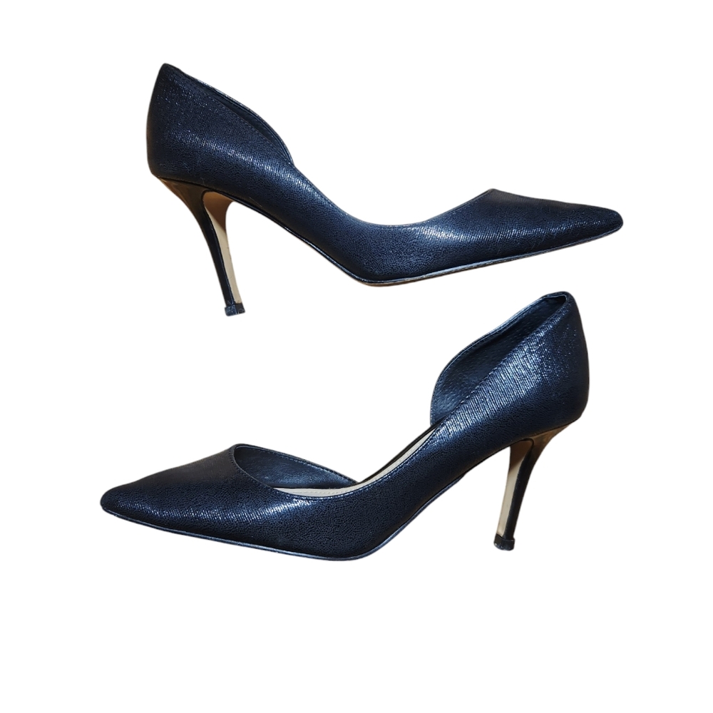 White House Black Market Elegant Black Heels Shoes Size 7